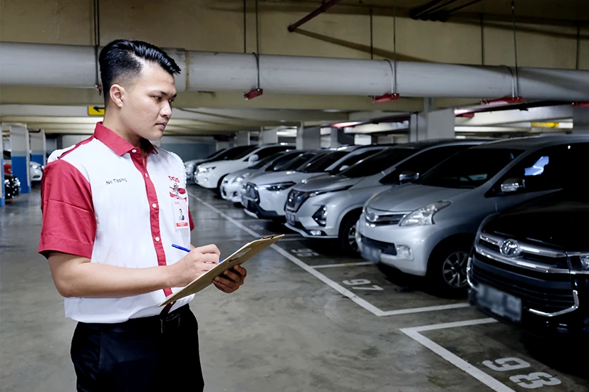 cara pengelolaan parkir yang baik